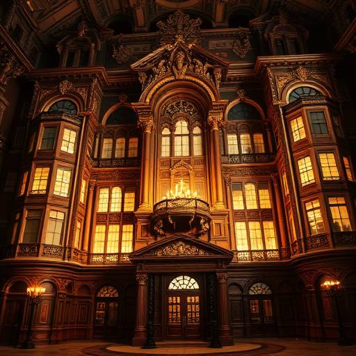 Image of a grand Victorian mansion with ornate details